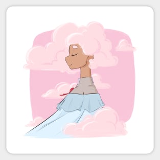 Cloudy Sticker